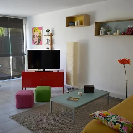 F3 Climatisé-terrasse 30 M2- Parking-antigone Apartamento